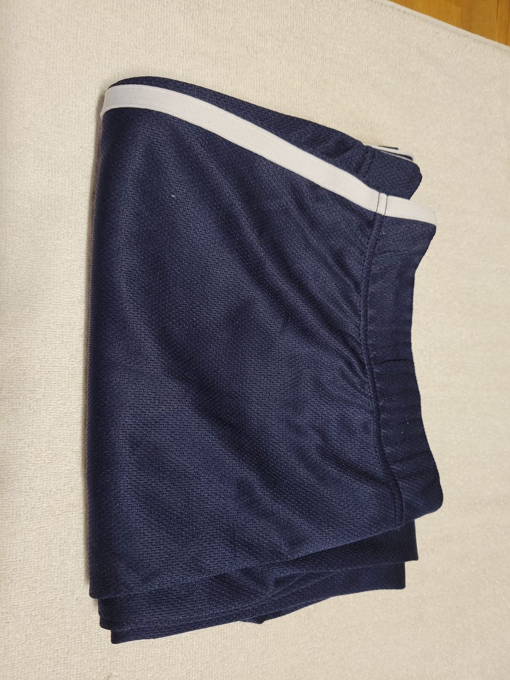 Ladies Prospirit Navy Pants with White Side Stripe